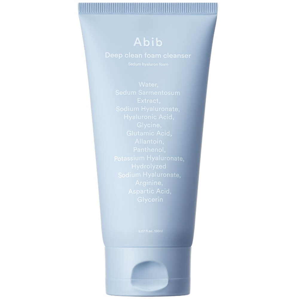 Abib Deep Clean Foam Cleanser Sedum Hyaluron Foam